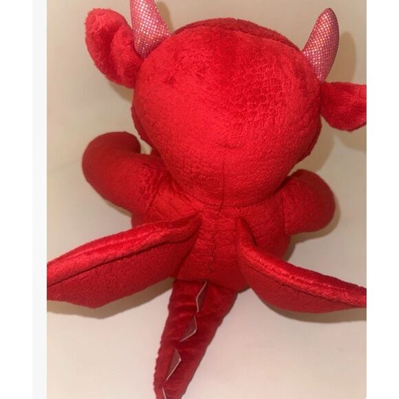 Build A Bear Magiquest Ellie Red Dragon GREAT WOLF LODGE Plush Stuffed Animal - Picture 2 of 7